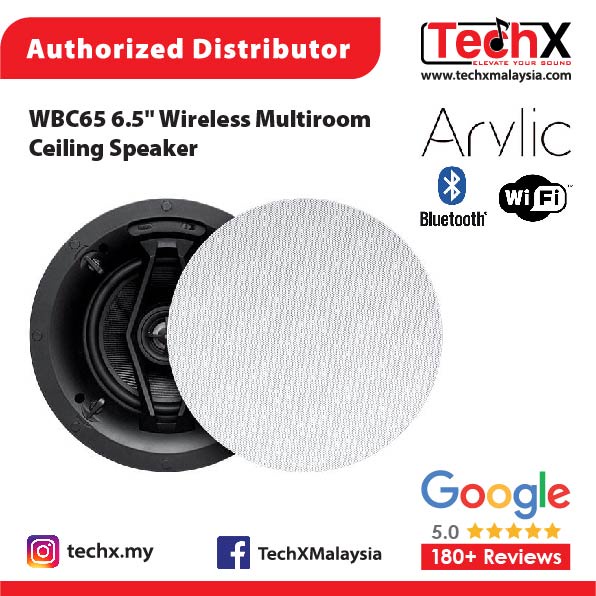 Arylic Wireless Multiroom Ceiling Speaker Shopee Malaysia