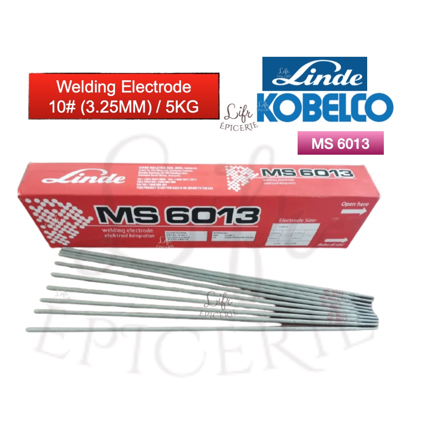 [Ready Stock] LINDE MOX KOBELCO MS6130 Welding Electrodes / Welding Rod / Elektrod Kimpalan (5kg