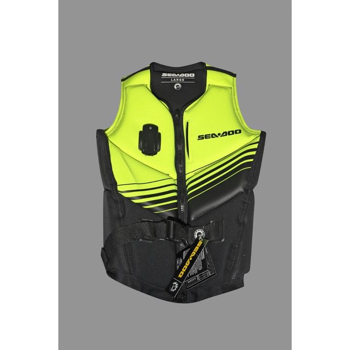 830200978 SEADOO LIFE JACKET X TEAM L50 YELLOW ( XXL ) Shopee Malaysia