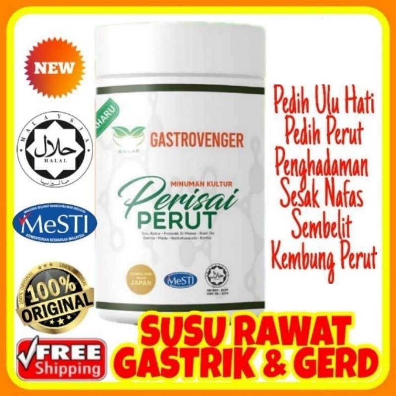 Golac Gastrovenger 300gm Gastric Susu Kultur Prebiotic Beryna Rawat Gastrik Gerd Pedih Ulu 4424