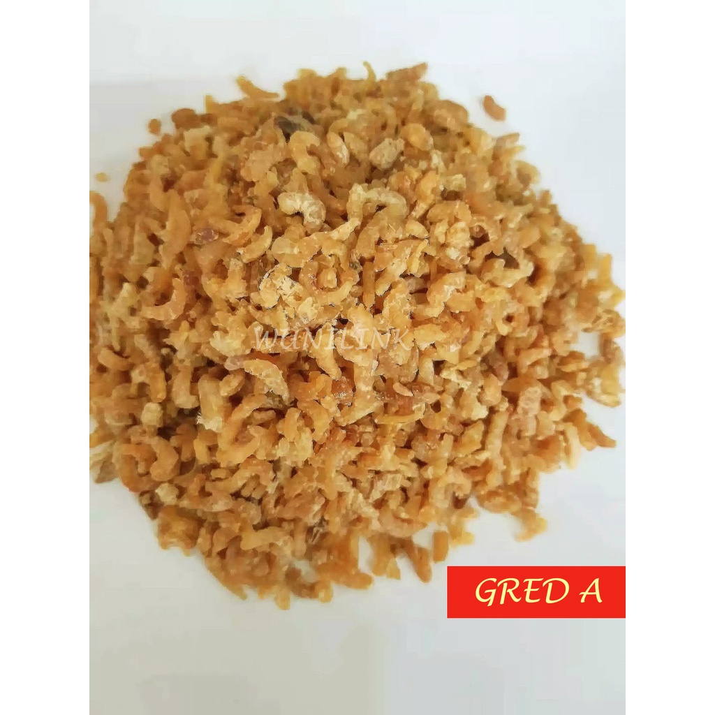 Gred AAA Dried Shrimp | Udang Kering |本地虾米[250G][500G][1kg] Fish Food/Udang Isi/Udang Kecil/Udang Besar/Dried Prawn/Food