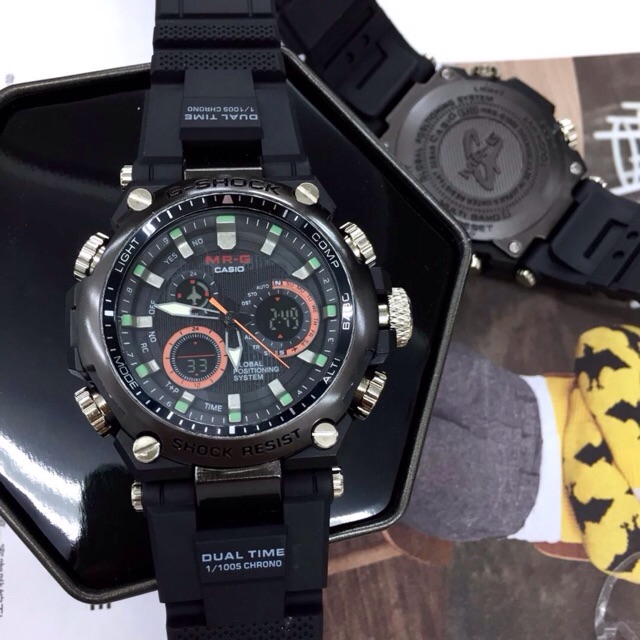 Hot Item G Shock Dual Time Men Watch Jam Tangan Lelaki Tahan Lasak Shopee Malaysia