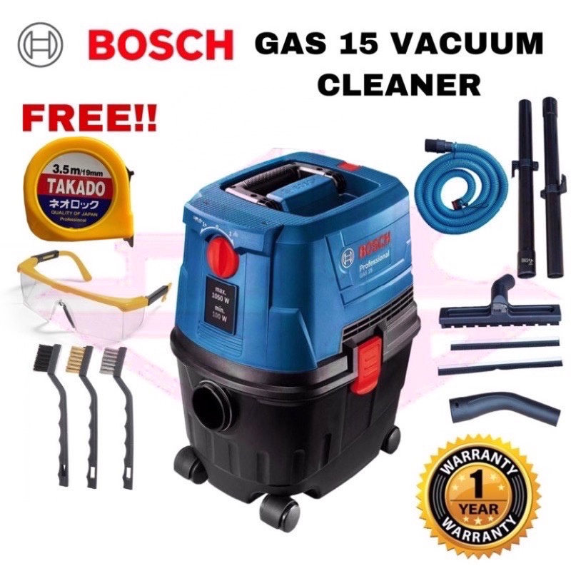 BOSCH GAS 15 VACUUM CLEANER Shopee Malaysia