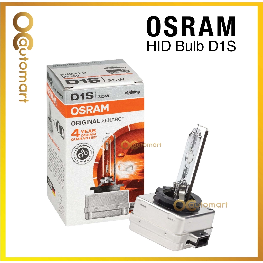 Osram Original Xenarc HID Bulb D1S 66140 ( Made in Germany ) 1Pcs