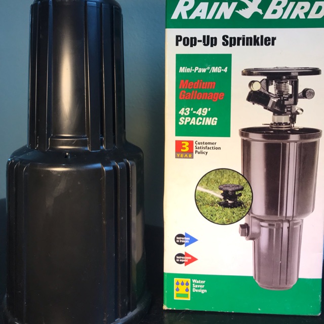 RAIN BIRD MEDIUM TO LARGE AREAS POP-UP SPRINKLER #MG-4