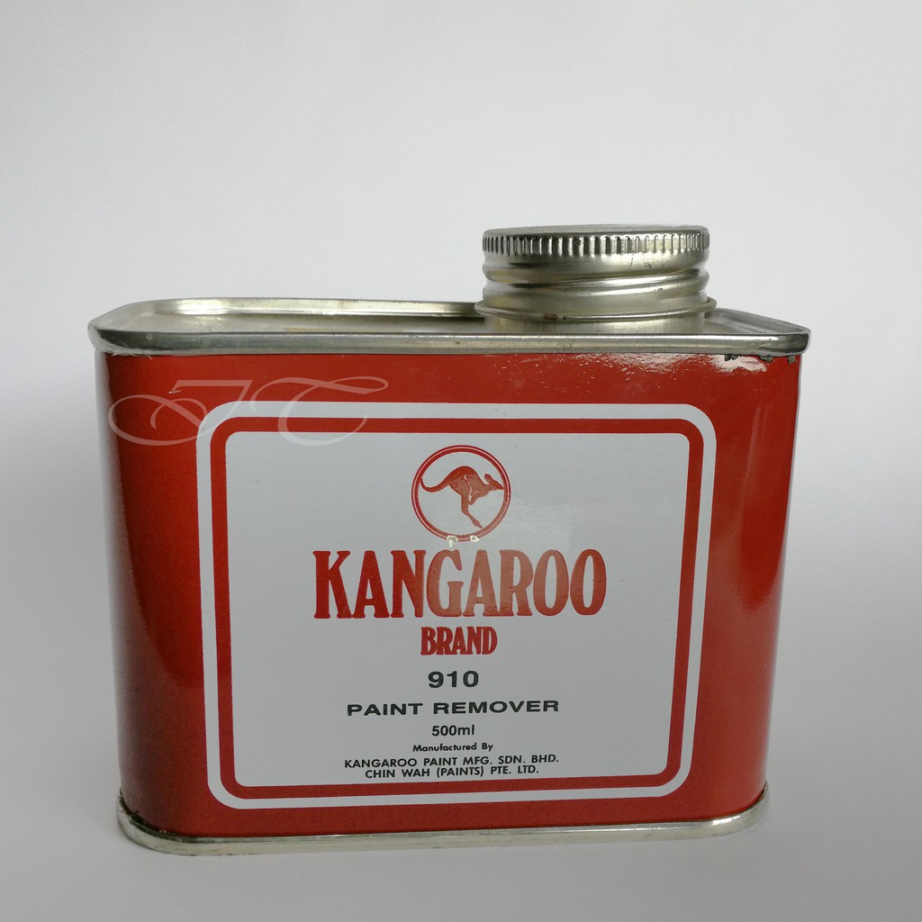 Kangaroo Paint Remover 0 5 Liter 1 Liter 洗漆水 Buang Cat Penanggal Cat 500ml 1000ml Shopee Malaysia