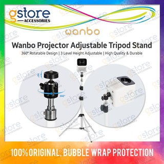 Wanbo Projector Adjustable Tripod Stand For Wanbo T2 Max, T2 Free, X1 (Premium Quality & Durable, 360° Rotatable Design)