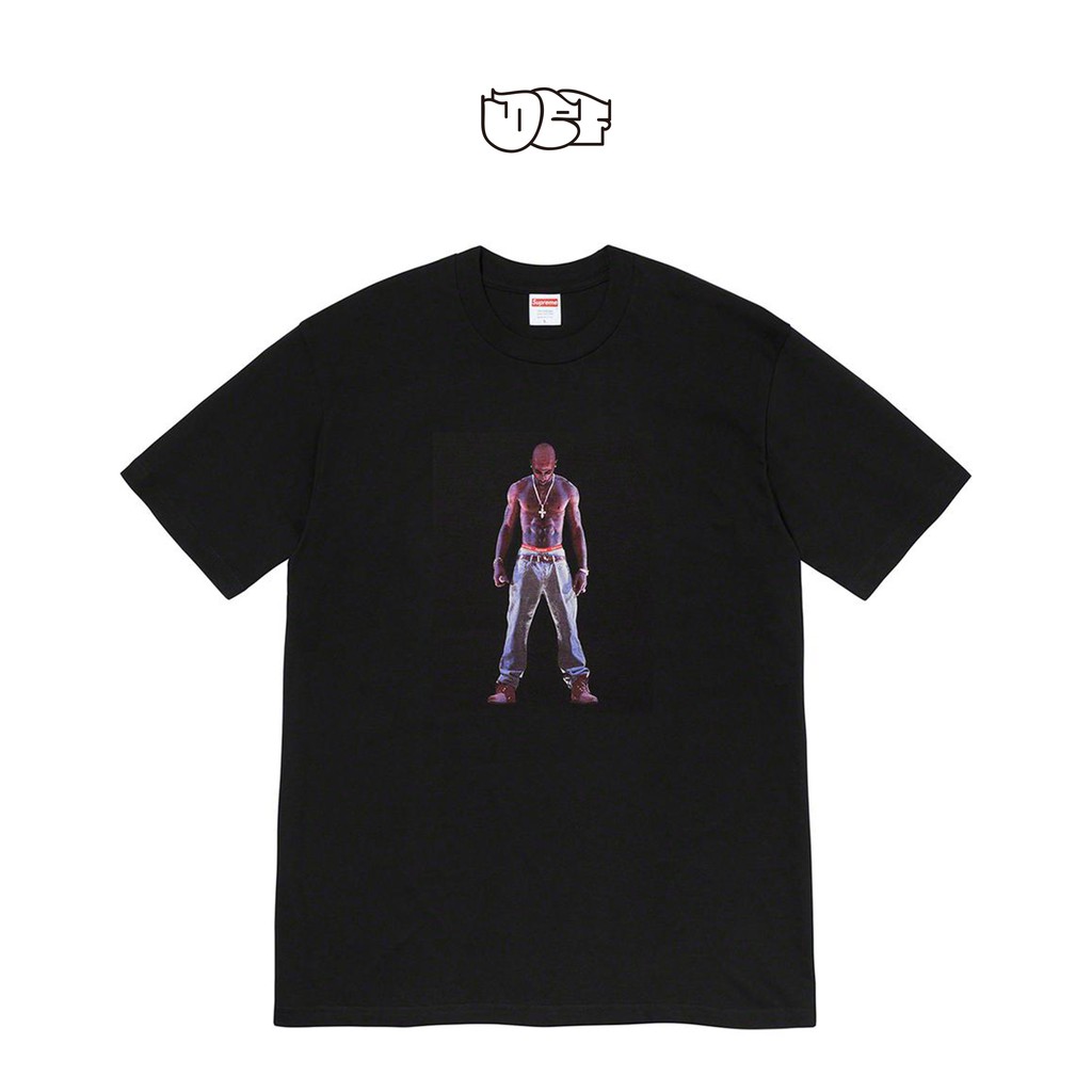 supreme tupac hologram tee