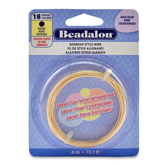 German Style Wire Round 18GA (1.02mm). 4m/pk. Shopee Malaysia