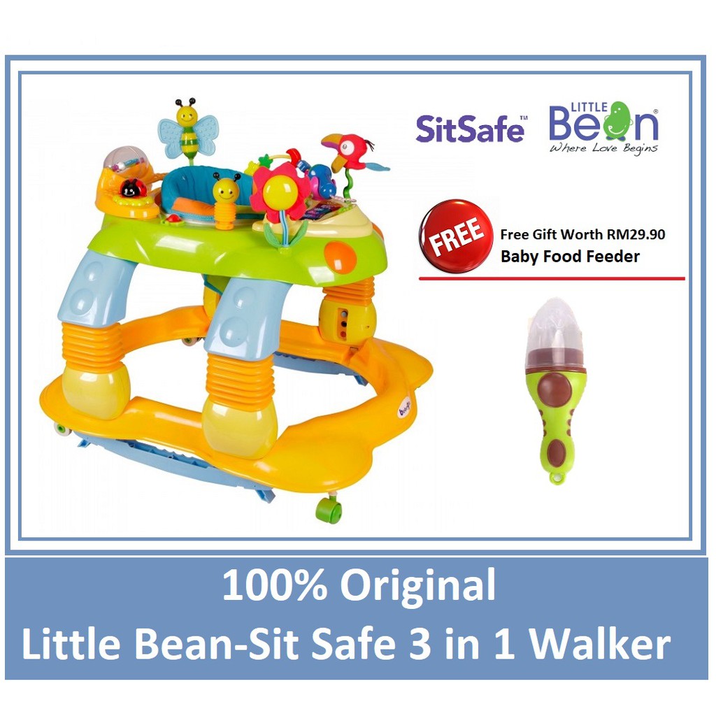little bean 3 in 1 baby walker