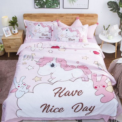 unicorn sheets double bed