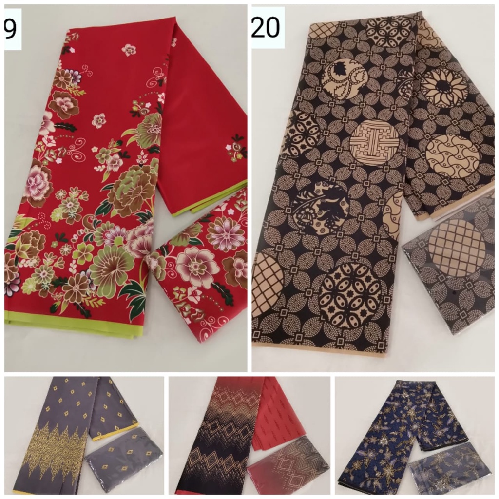 KAIN BATIK Fu0026C COLLECTION / KAIN BATIK BORNEO SARAWAK / KAIN BATIK 