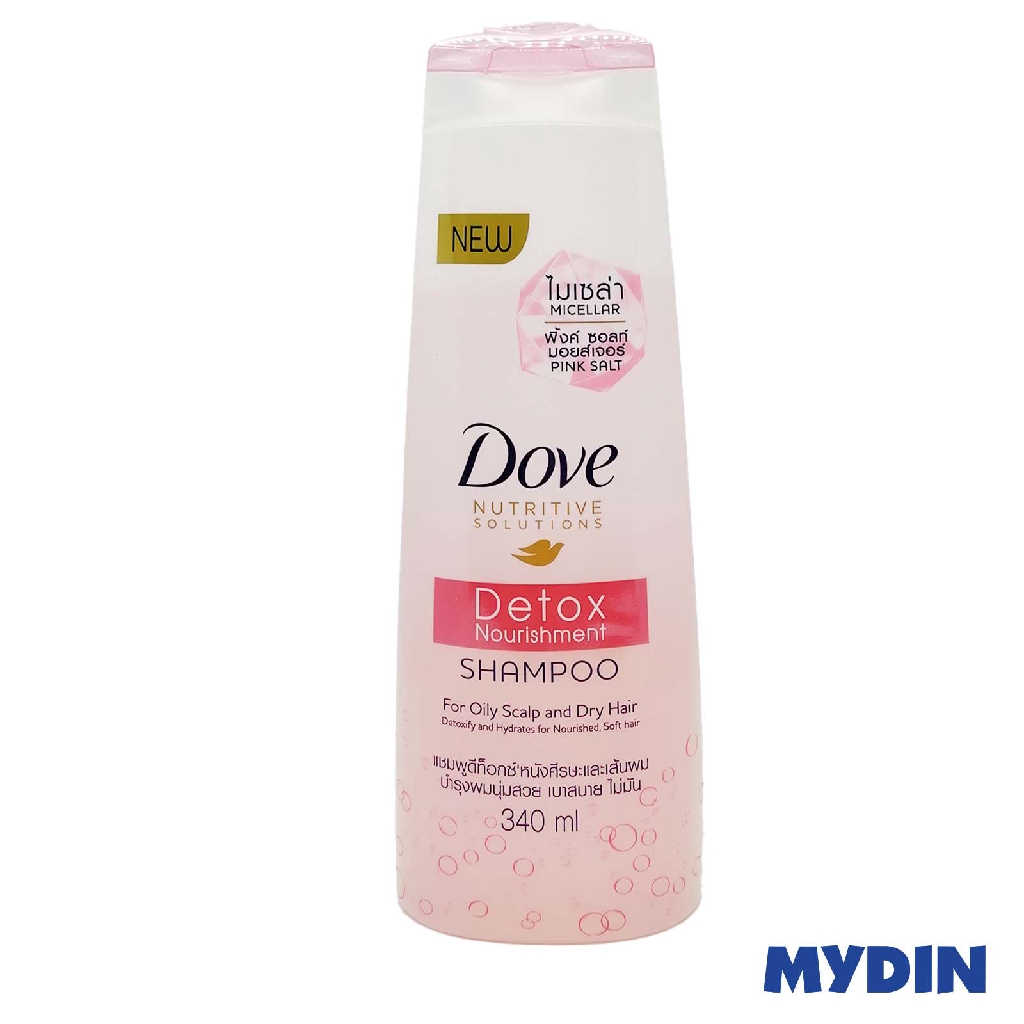 Dove Shampoo 340ml - Detox Nourishment