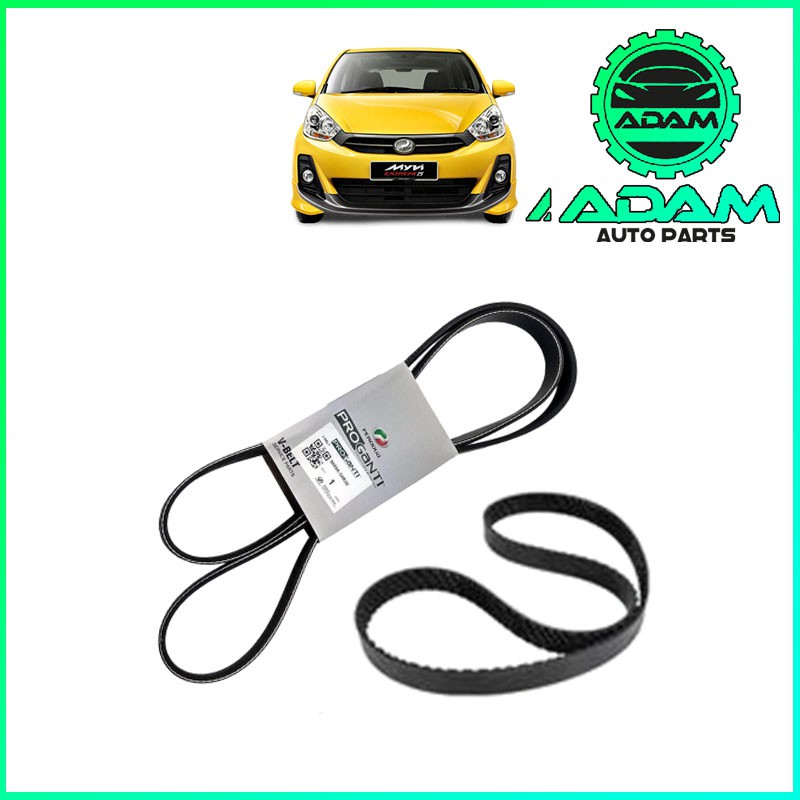 PERODUA 👍 FAN BELT MYVI 1.5 6PK1630 100% ORIGINAL 9004A 