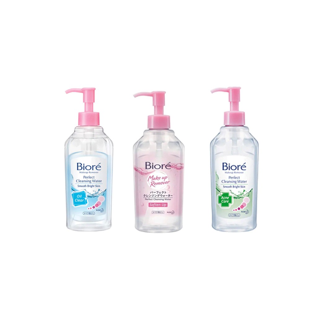 biore makeup remover acne care