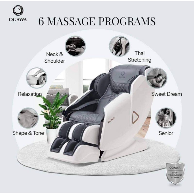 OGAWA Smart Reluxe (massage chair)  Shopee Malaysia