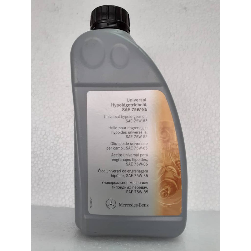 Mercedes Benz Original Rear AXLE OIL SAE 75W85 1 Liters 0019893303