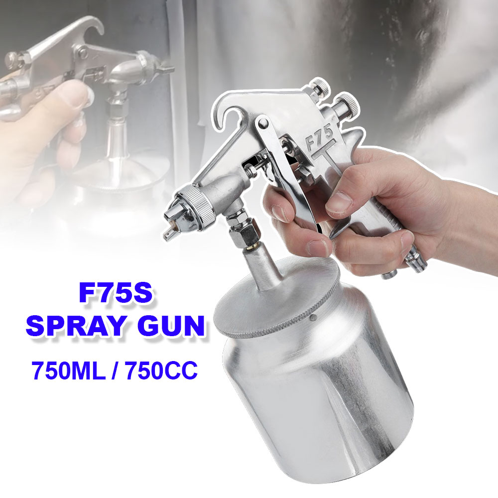F75 F75S K3 K2 Spray Gun 750ml 750cc Painting Sprayer Gun 1.5MM Nozzle