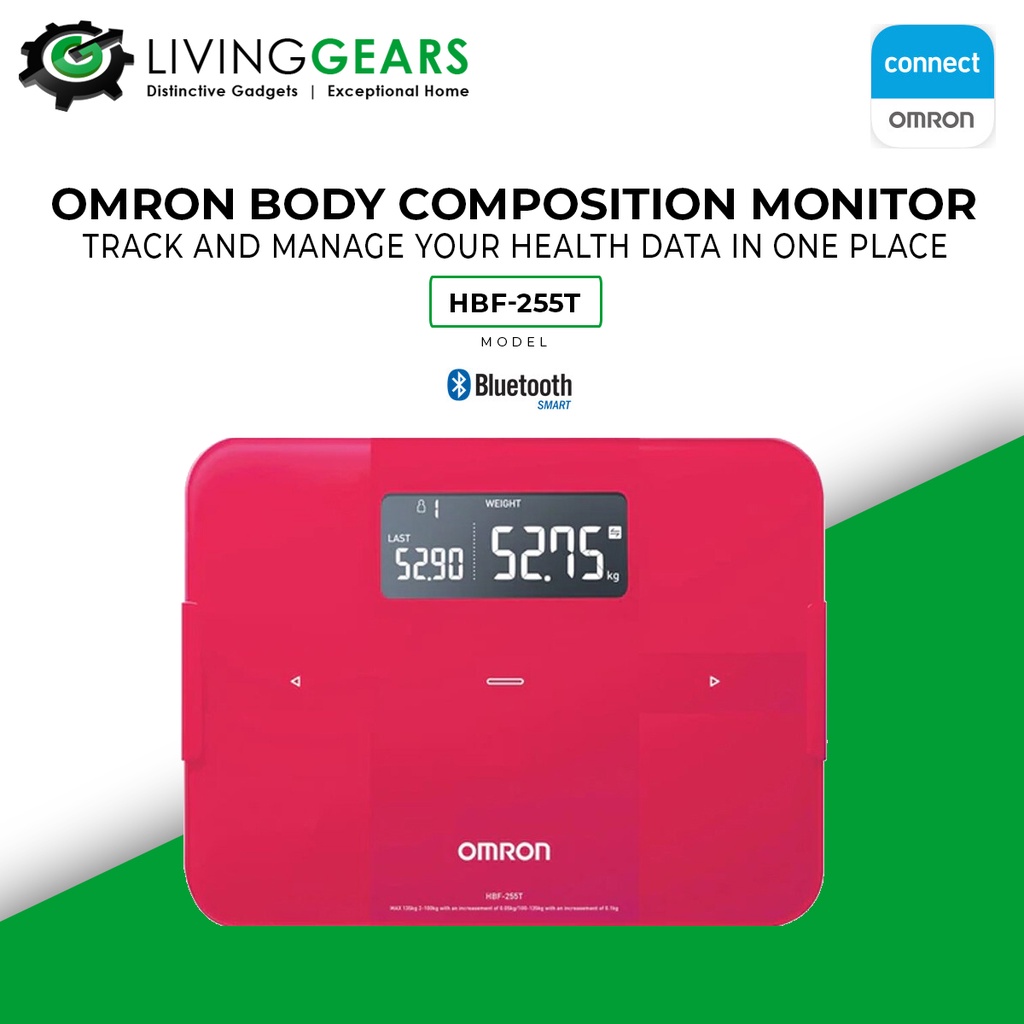 Omron Body Composition Monitor HBF255T Shopee Malaysia