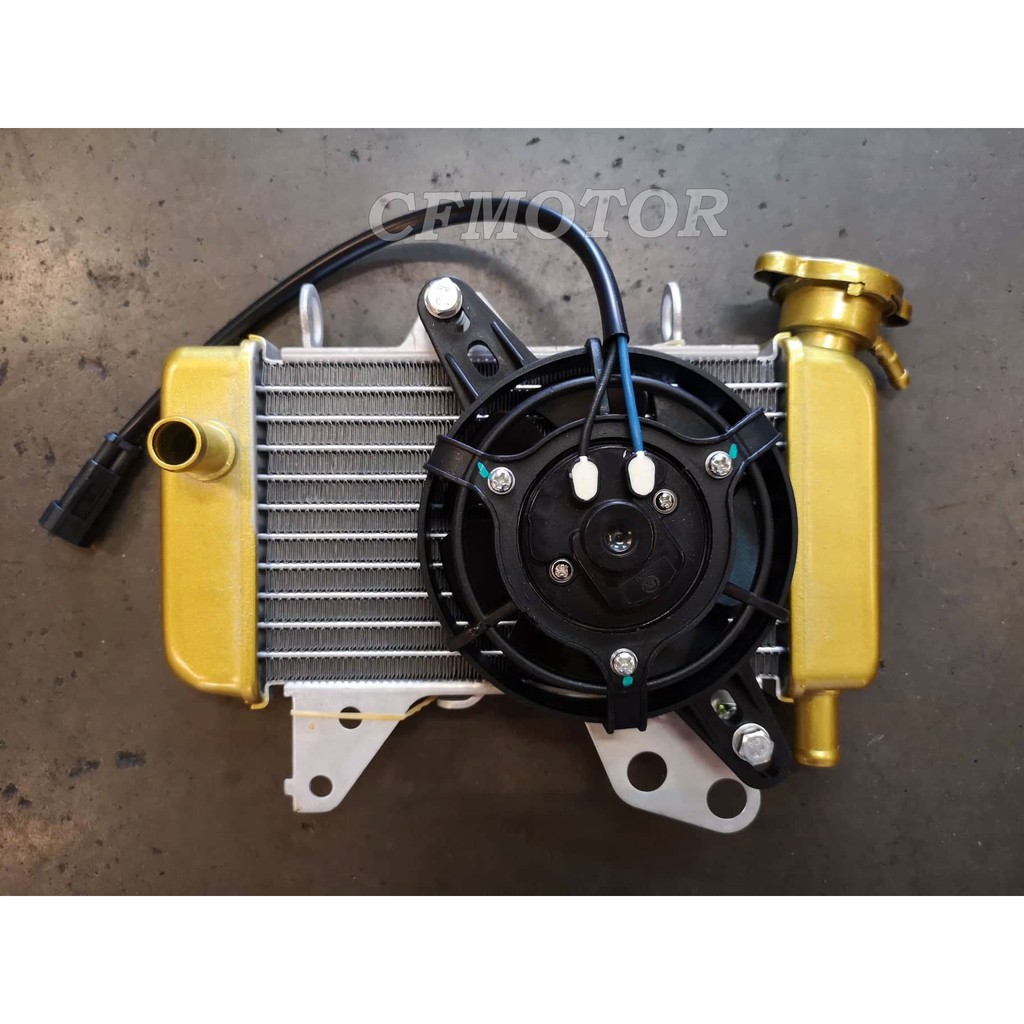 RACING RADIATOR TANK WITH BIG BLOWER FAN Y15ZR Y15 / RS150 / LC135