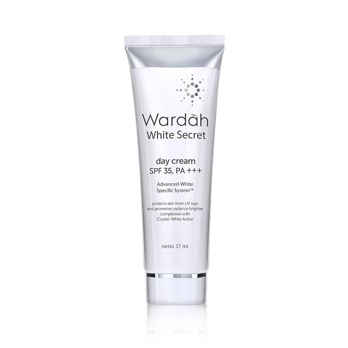 Wardah White Secret Day Cream Tube 17ml Malaysia