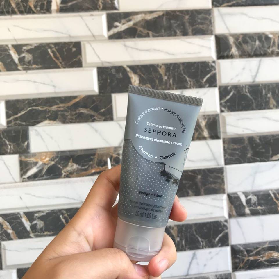 sephora exfoliating cleansing cream