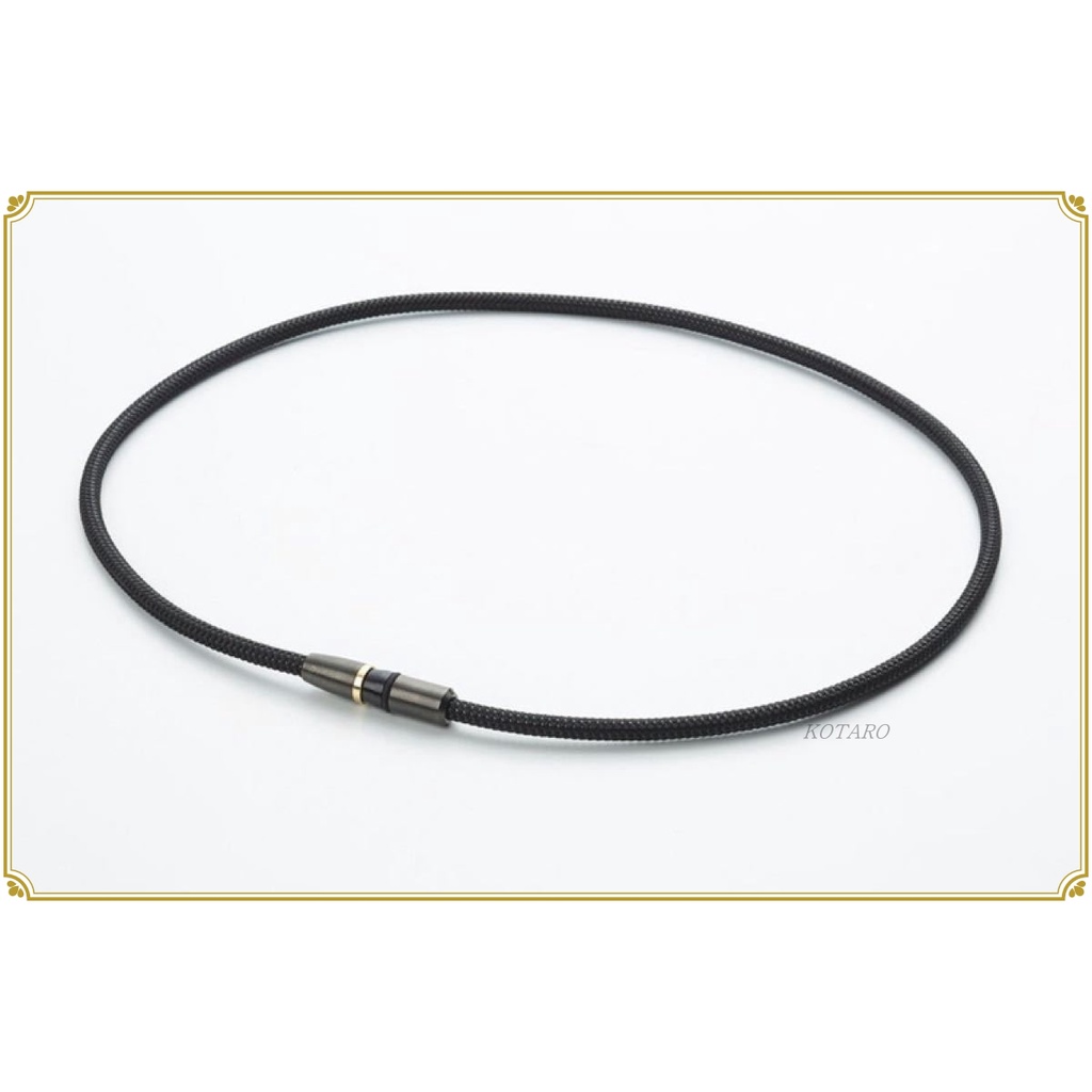 Phiten RAKUWA Magnetic Titanium Necklace BULLET 50cm