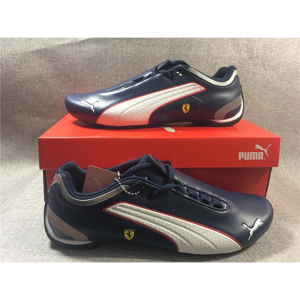 blue ferrari shoes