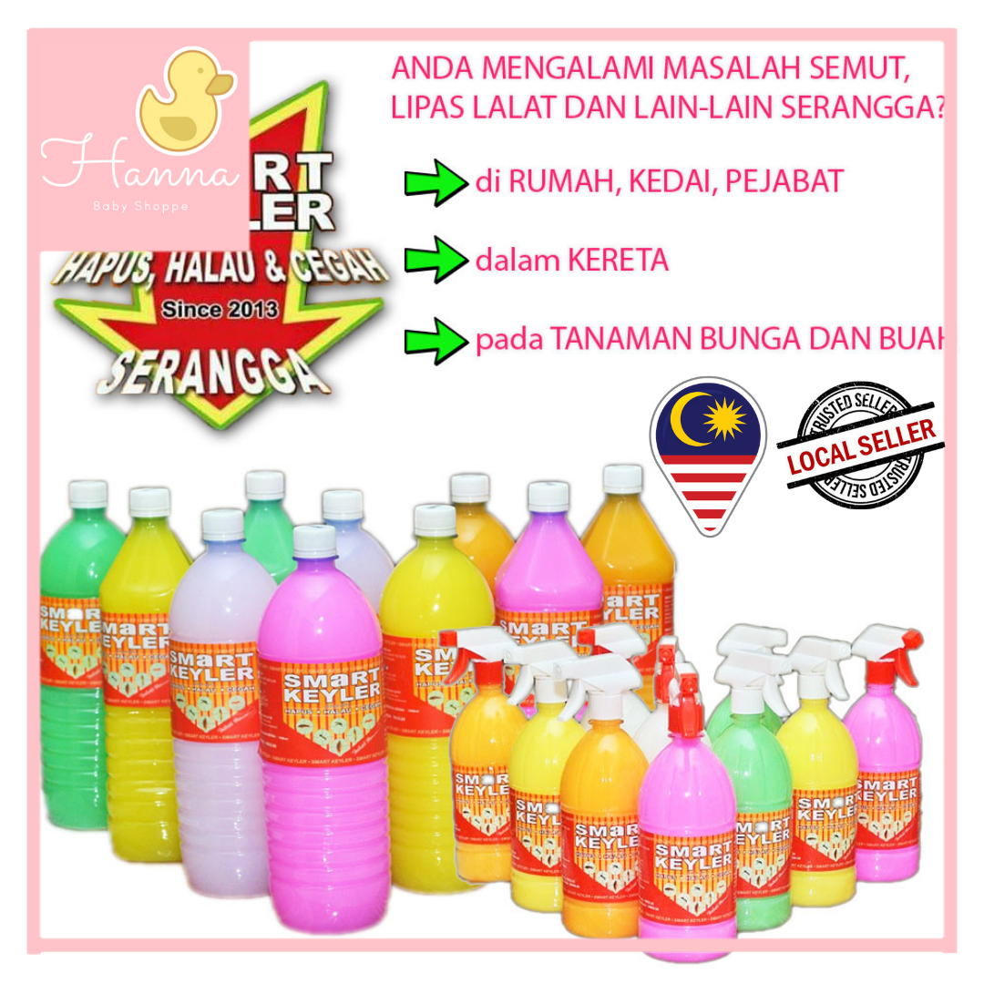 Smart Keyler Spray Serangga Semut Lipas Lalat Pijay Anai-anai