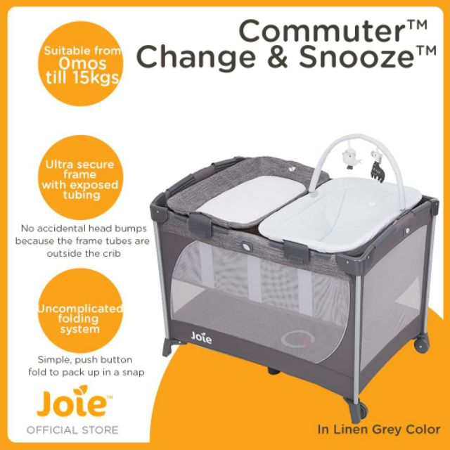 joie commuter change and snooze