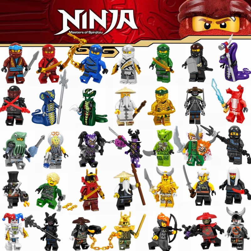 lego ninjago lloyd and kai