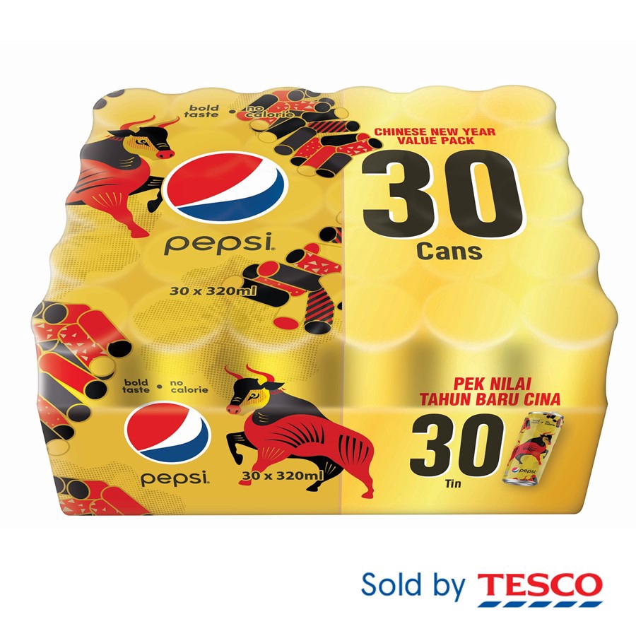 Pepsi Regular (320ml X 24/1 Carton) [Free 6] | Shopee Malaysia