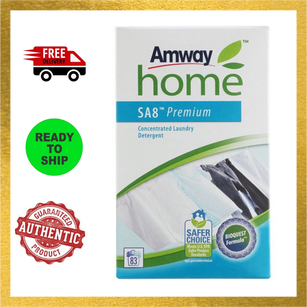 Amway SA8 Premium Concentrated Laundry Detergent 1kg (New) Shopee