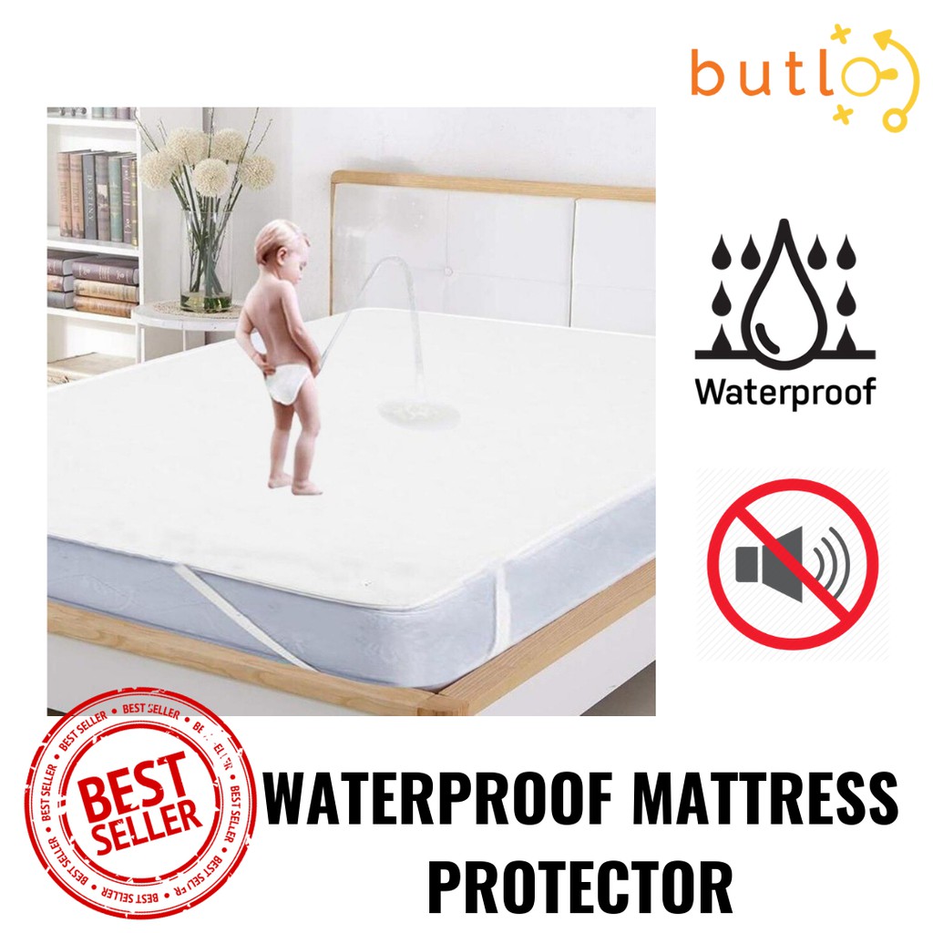 Mattress Protector Waterproof / Washable / 2 Different Types / BUTLO ...