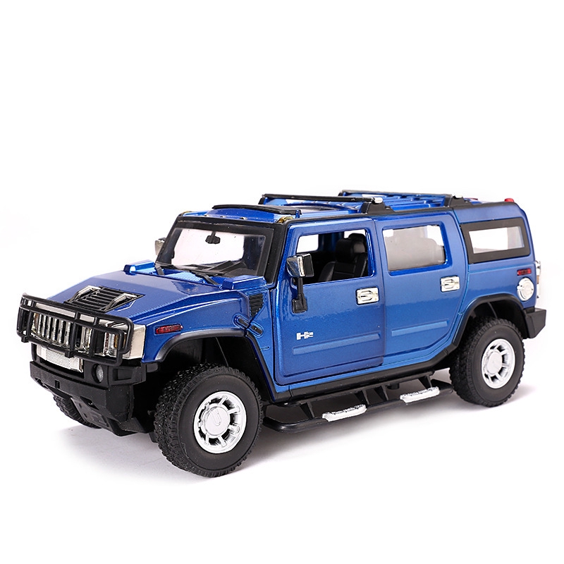 1:24 HUMMER H2 Diecast Alloy Toy Model Car Off-Road Vehicle Children's Toy Gift 