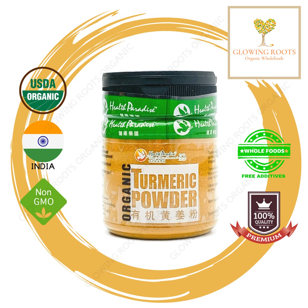 Organic Turmeric Powder 100g Health Paradise Shopee Malaysia 8398