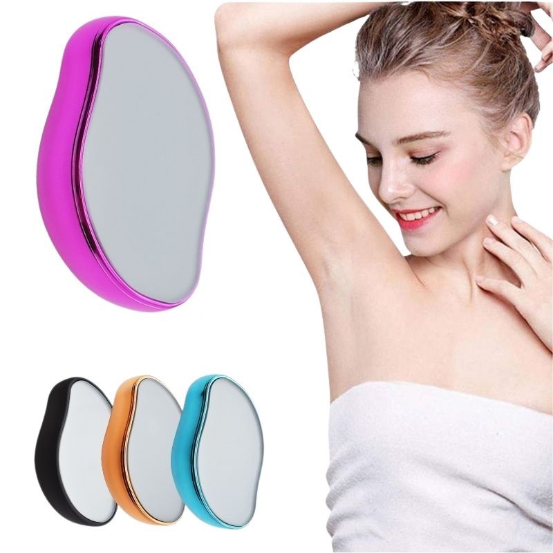 Nano Glass Epilator Physical Epilator Crystal Gentle Manual Foot