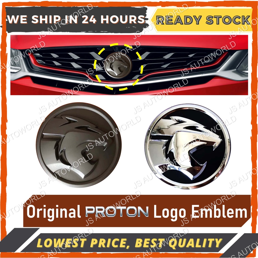 NEW Proton Logo Emblem Original Size Shape Logo Emblem Badge Proton X70 X50 Saga 2022 Persona