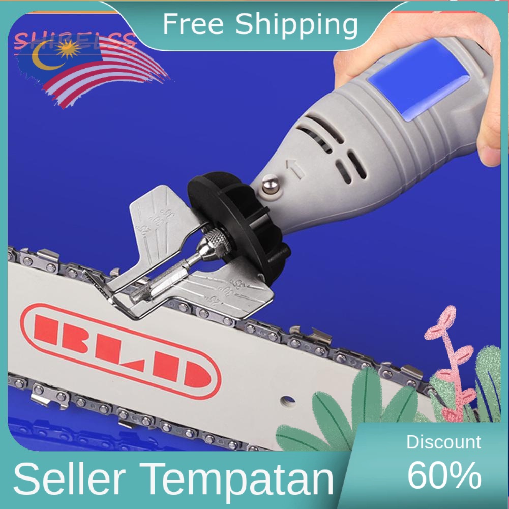 Heavy DIY Portable Chainsaw Sharpener Drill Tool – Easy Sharpening Guide Duty - Image 2