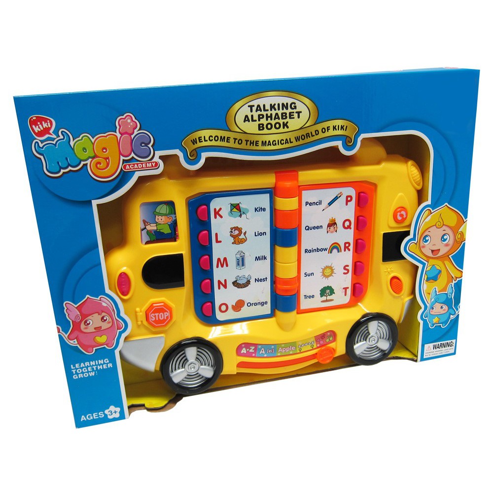 Baby Learning Toy Talking Alphabet Book Musical Toy (ready stock