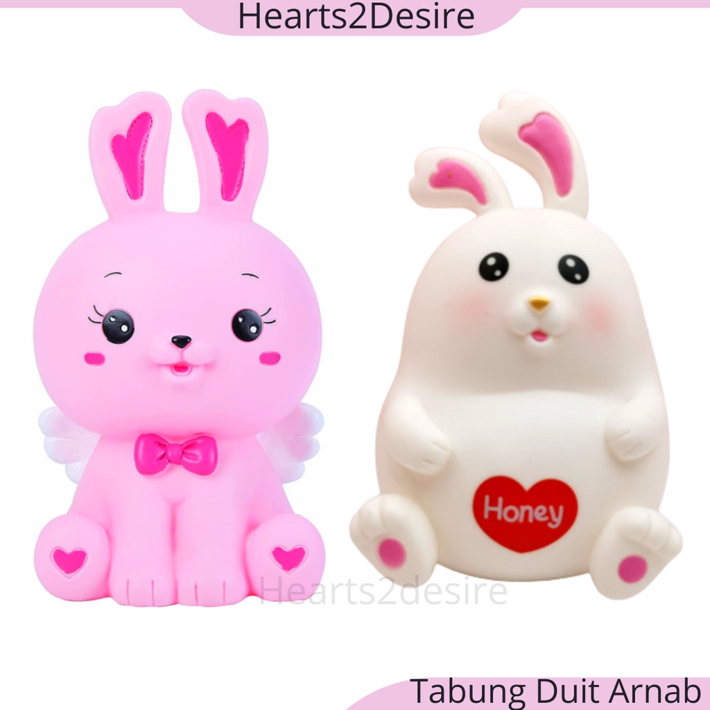 TABUNG SYILING ARNAB CUTE RABBIT COIN BOX ROOM DECOR GIFT IDEAS ...