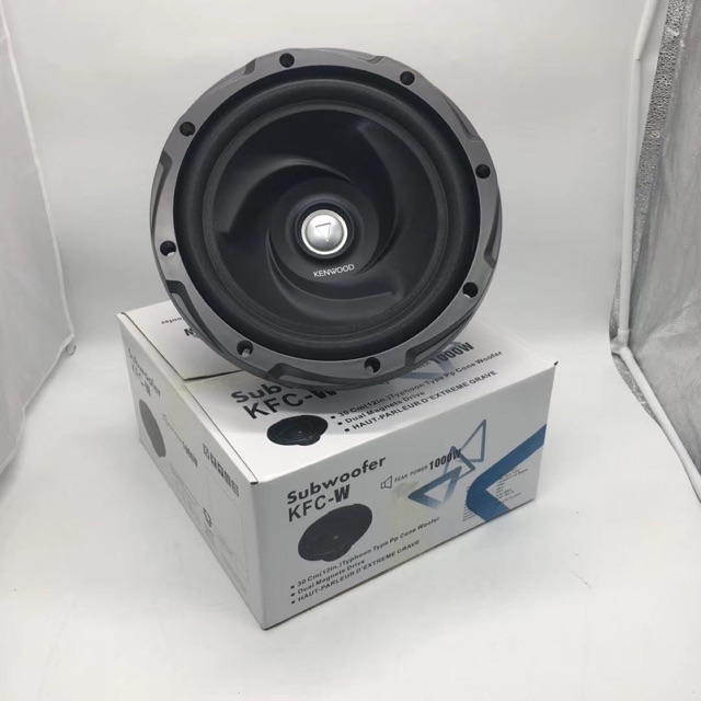 KFCW3010(1000 WATT)KENWOOD 12” SUBWOOFER(1 PCS) Shopee Malaysia