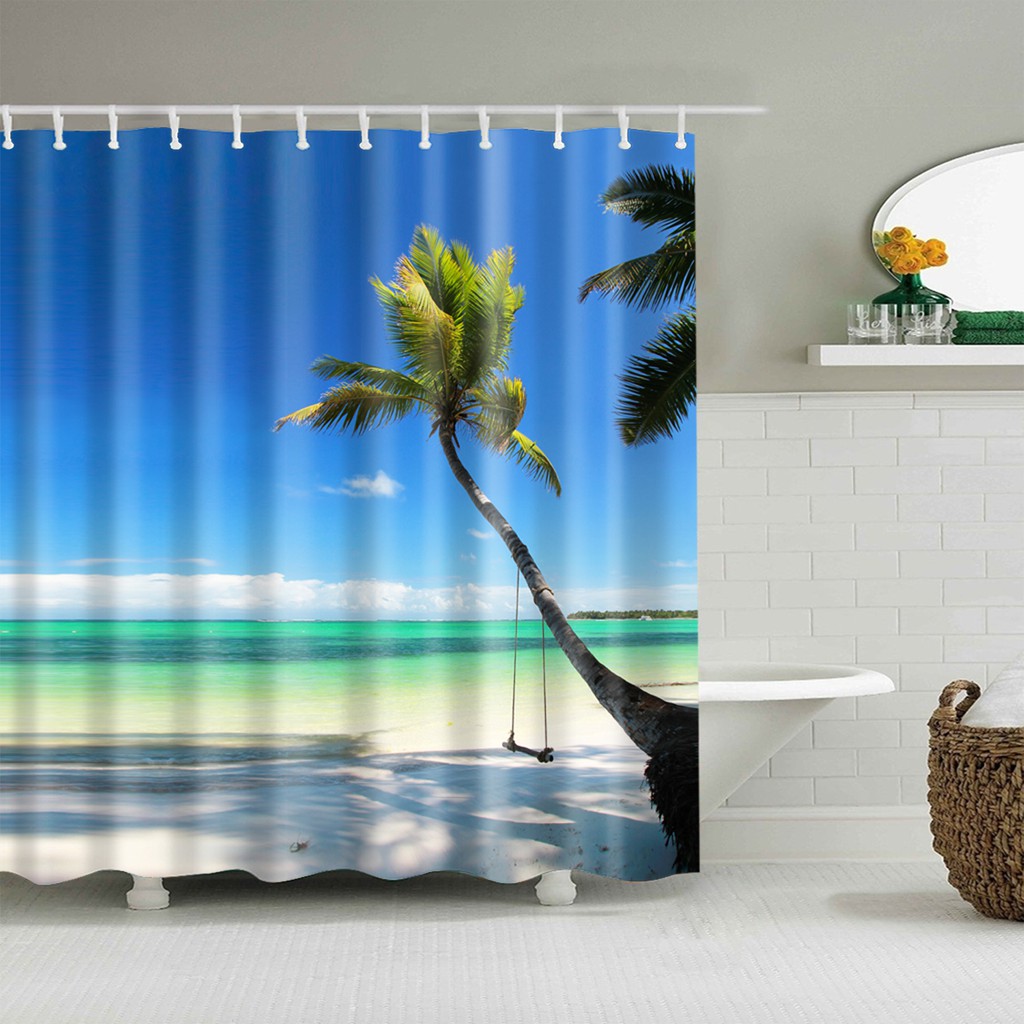 Youngshion Home Decor Shower Curtain Background 3d Digital