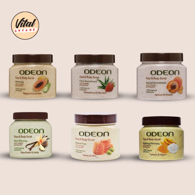 Buy ODEON FACE & BODY SCRUB 300 ML | SeeTracker Malaysia