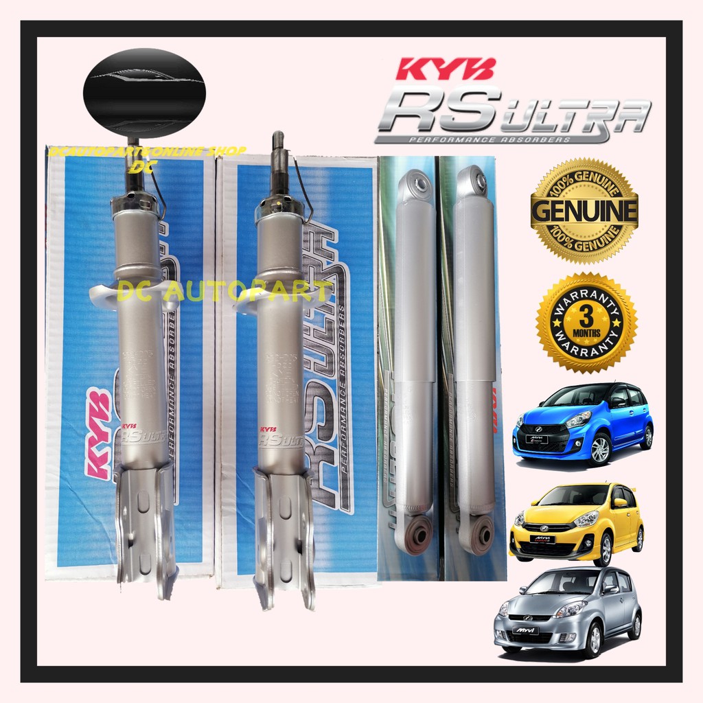 Original Kyb Perodua Myvi 1 0 1 3 1 5 Lagi Best Icon Kayaba Rs Ultra Heavy Duty Front Or Rear Absorber Frt Rr Abs Shopee Malaysia