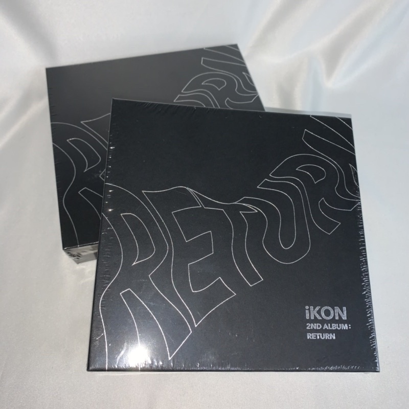 iKON 2nd Album: Return (BLACK version) | Shopee Malaysia