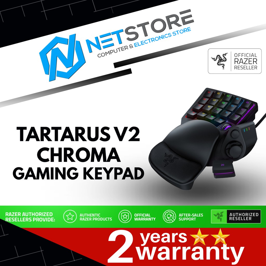 Razer Tartarus V2 Chroma Gaming Keypad - RZ07-02270100-R3M1 | Shopee  Malaysia