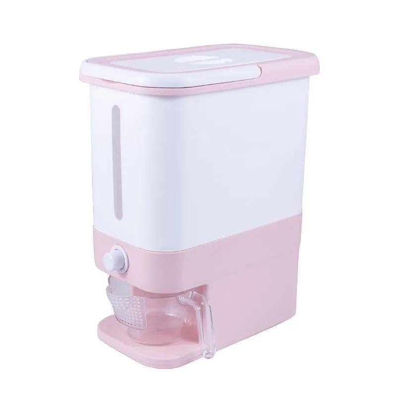 PINK RICE DISPENSER / PINK RICE BARREL / BEKAS BERAS PINK