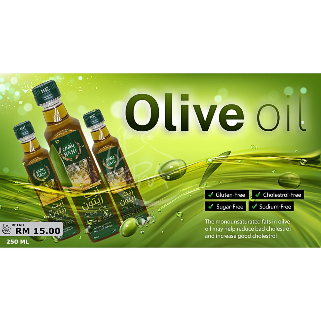 OLIVE OIL EXTRA VIRGIN 250 ML (BAHI) | Shopee Malaysia