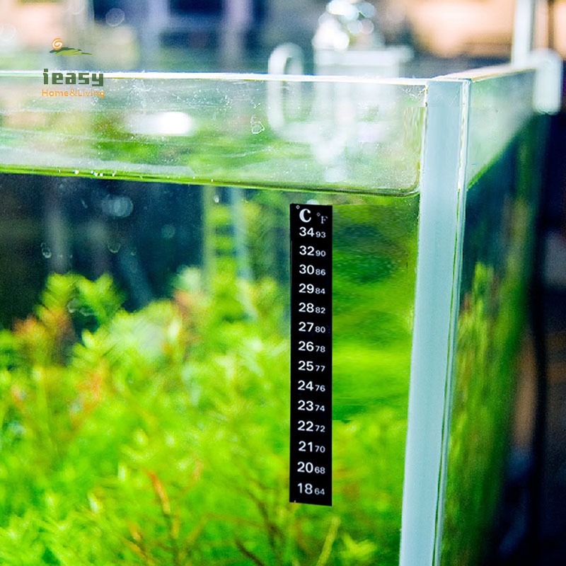 Fish Tank Aquarium Thermometer Temperature Strip Stick-on Degree ...